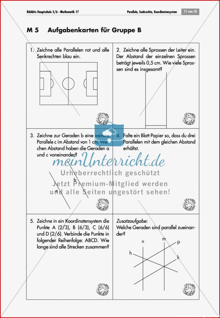 Analysis Schatzsuche im Koordinatensystem in