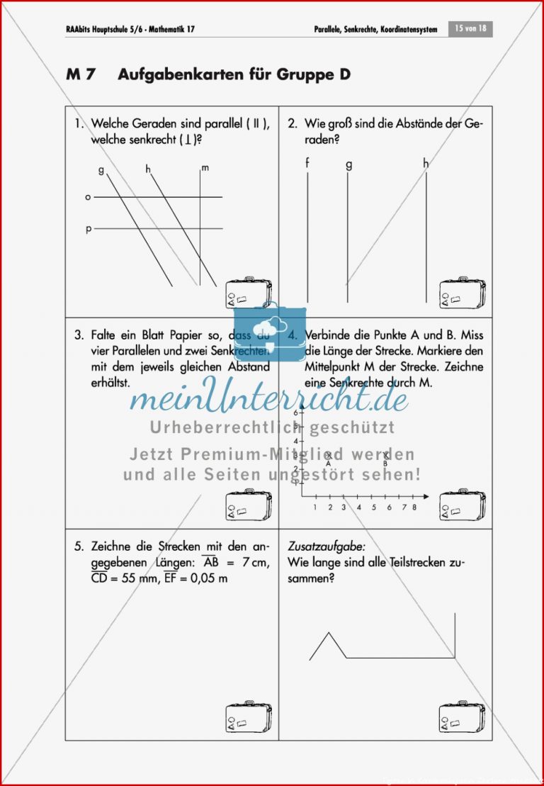 Analysis Schatzsuche im Koordinatensystem in