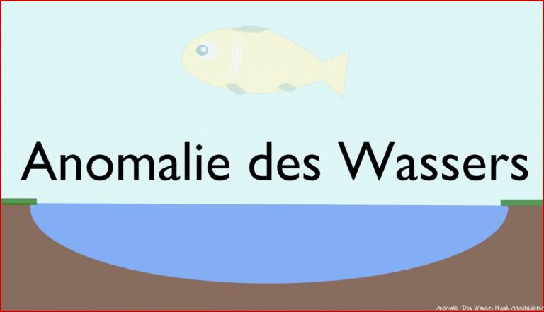 Anomalie Des Wassers Anomalie Des Wassers In Physik