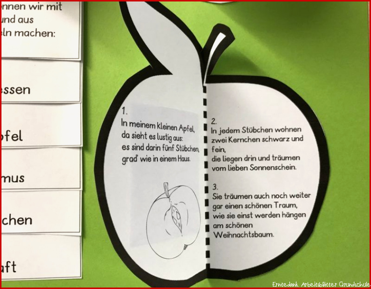 Apfel Lapbook – Zaubereinmaleins Shop