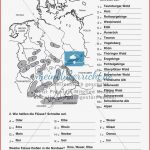 Arbeit Mit atlanten Flüsse Und Gebirge In Deutschland