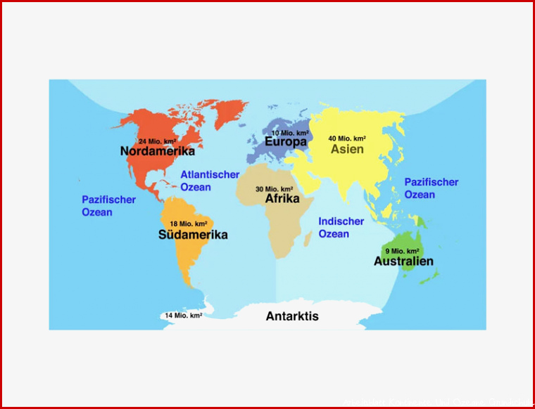 Arbeitsblätter Arbeitsblatt Geographie Klasse 5 Kontinente