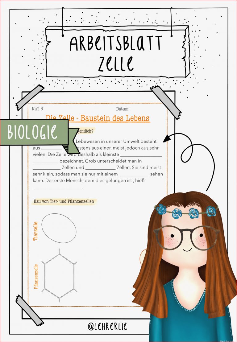 Arbeitsblätter Biologie Klasse 5 Worksheets