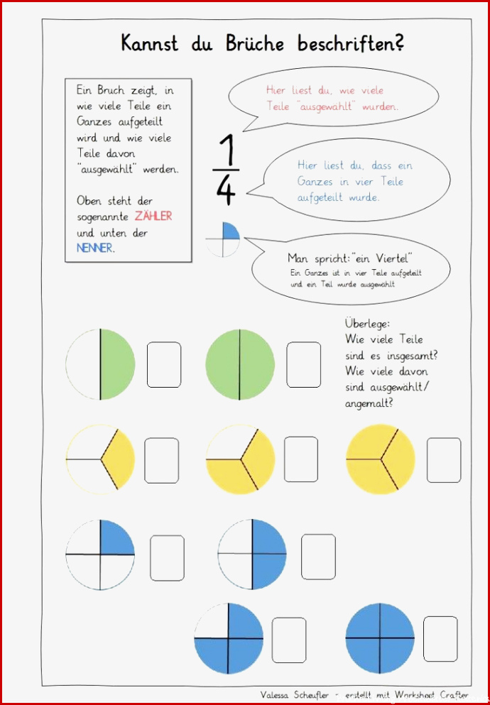 Arbeitsblätter Bruchrechnen Regeln Worksheets