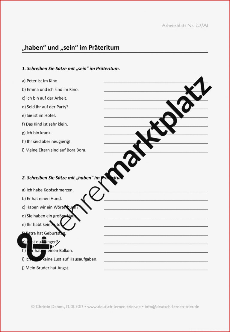 Arbeitsblätter Deutsch Zeitformen 4 Klasse Worksheets