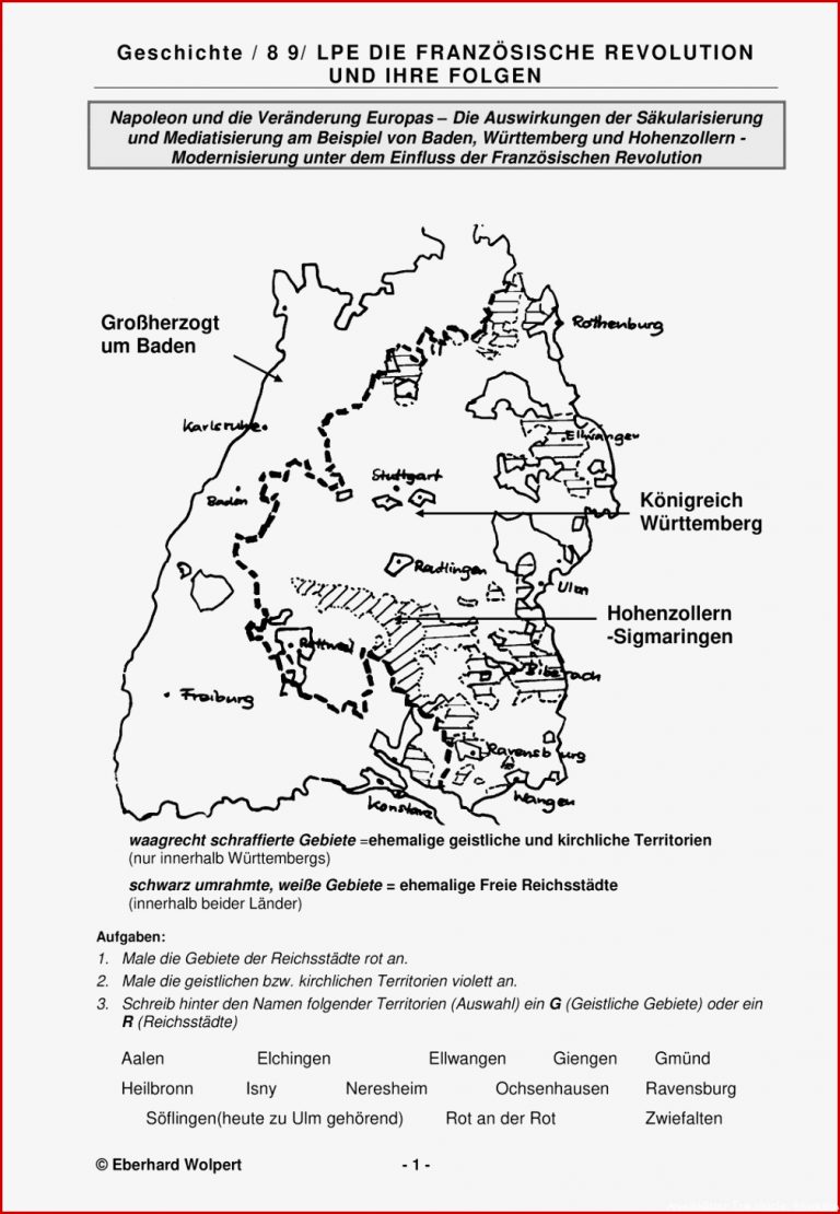 Arbeitsblätter Französische Revolution Worksheets