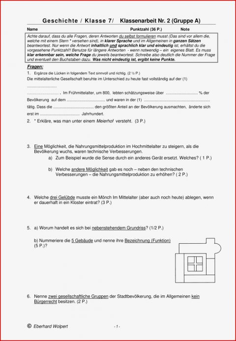 Arbeitsblätter Geschichte Klasse 6 Mittelalter Arbeitsbl舩