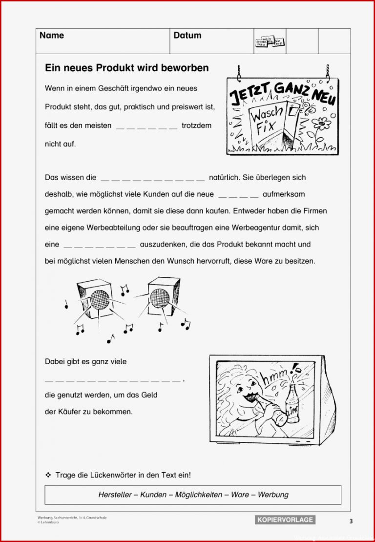 Arbeitsblätter · Grundschule · Lehrerbüro