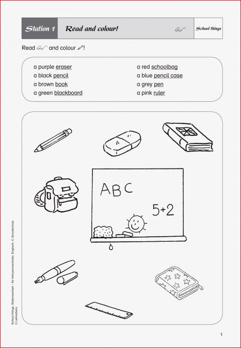 Arbeitsblätter · Grundschule · Lehrerbüro