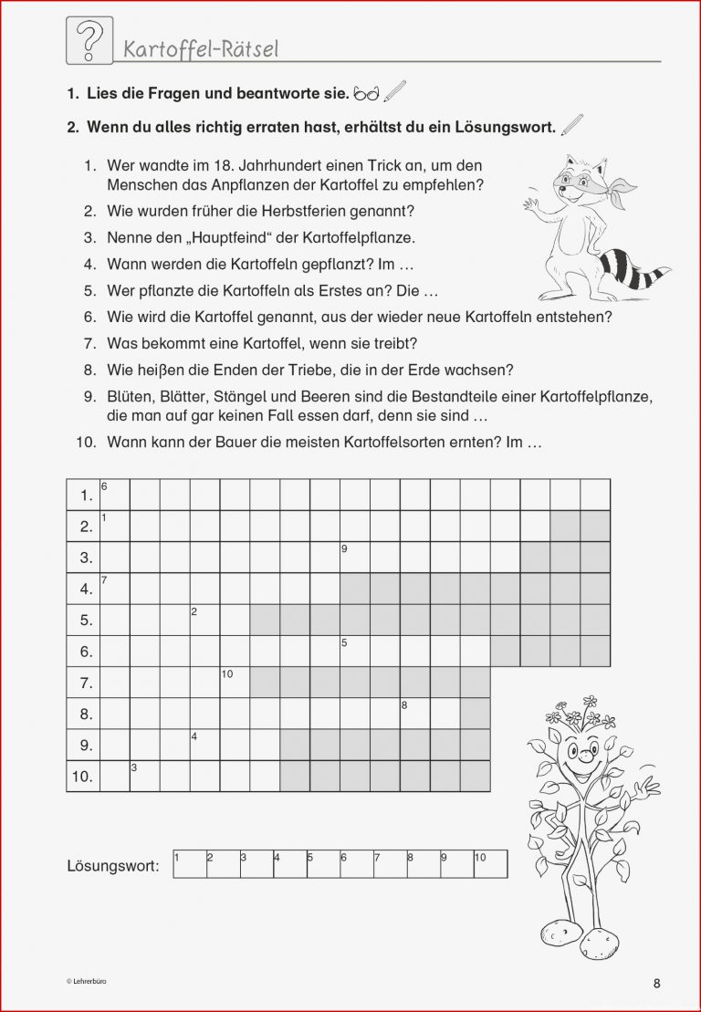 Arbeitsblätter · Grundschule · Lehrerbüro