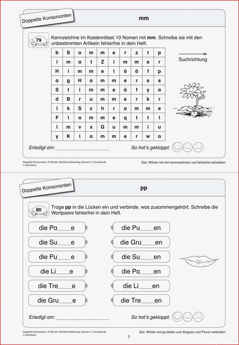 Arbeitsblätter · Grundschule · Lehrerbüro