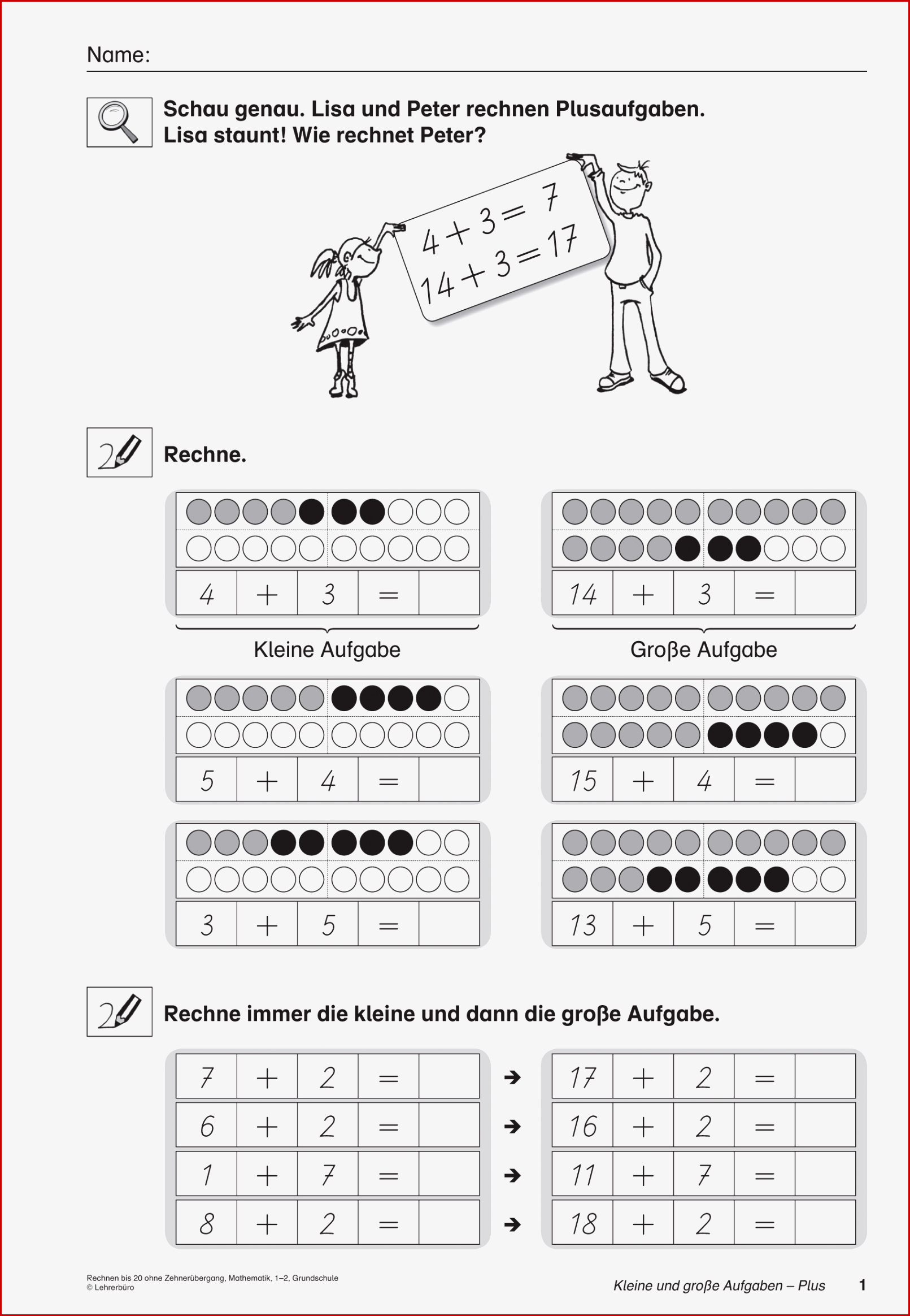 Arbeitsblätter · Grundschule · Lehrerbüro