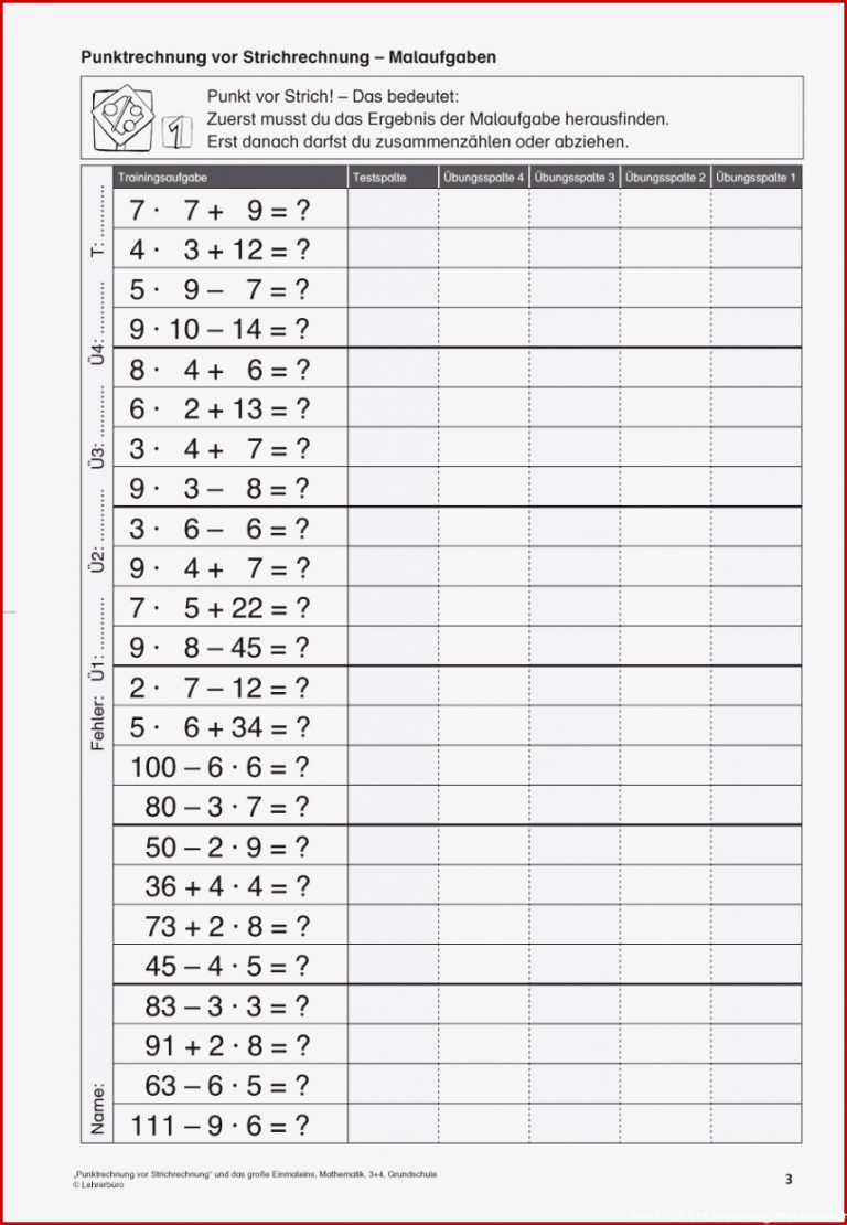 Arbeitsblätter · Grundschule · Lehrerbüro