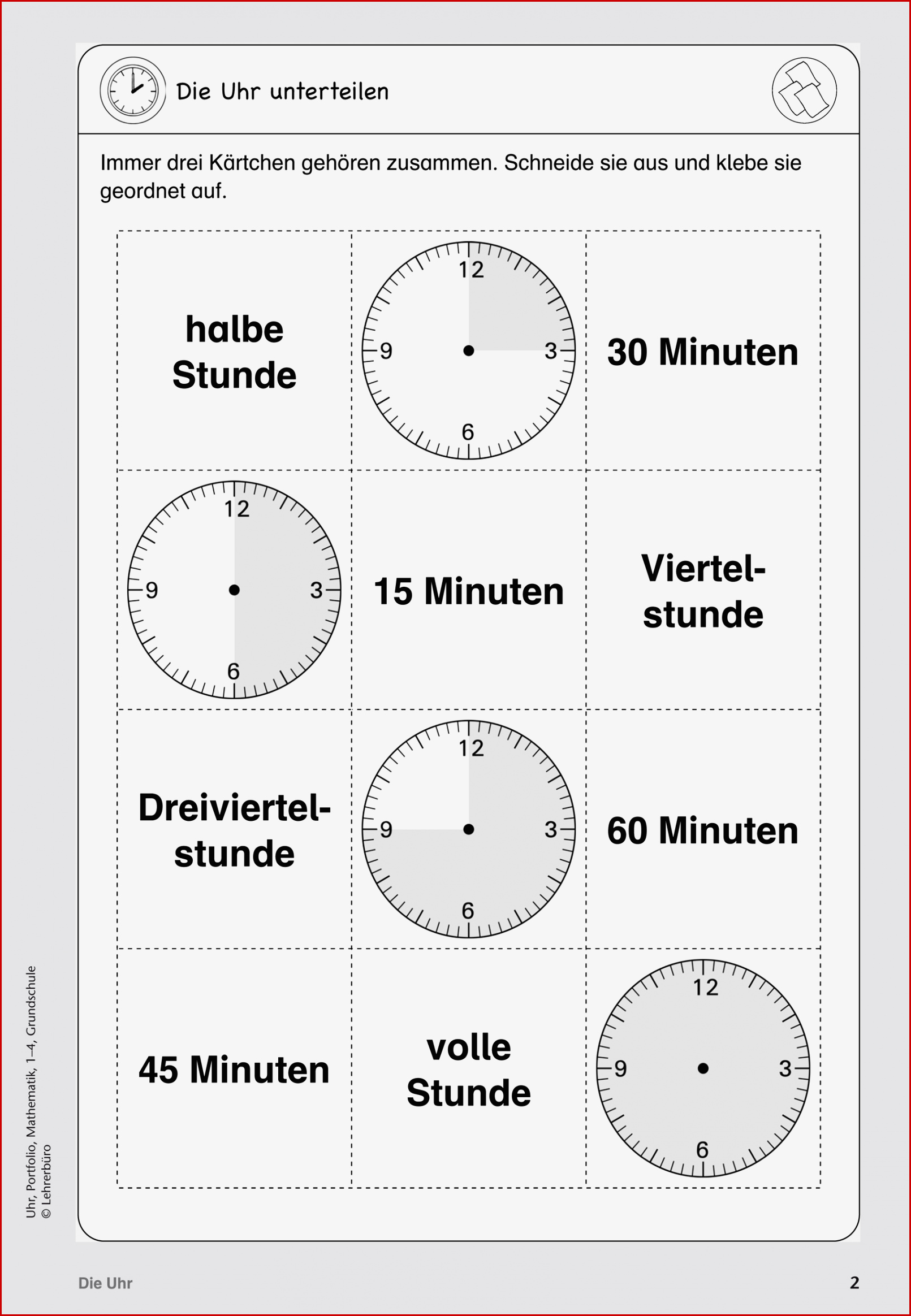 Arbeitsblätter · Grundschule · Lehrerbüro