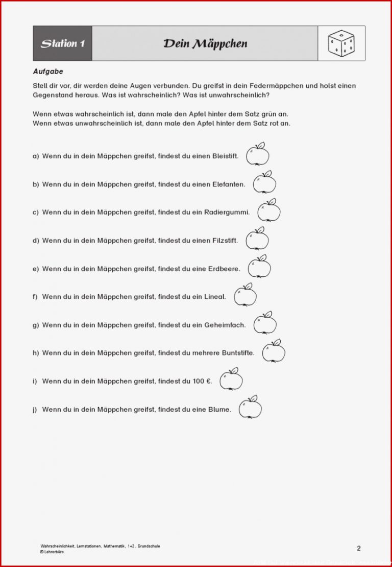 Arbeitsblätter · Grundschule · Lehrerbüro