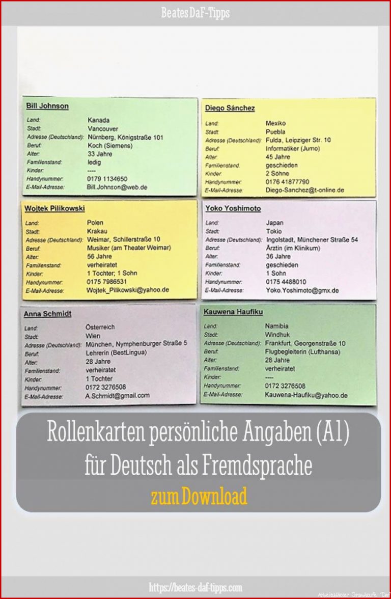 Arbeitsblätter Grundstufe Daf Antworten Worksheets