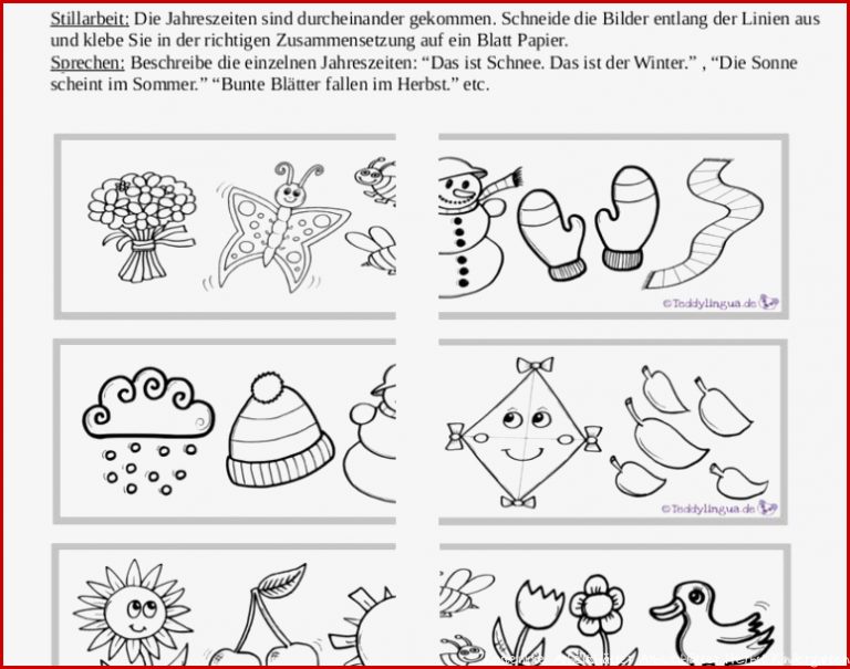 Arbeitsblätter Herbst Kindergarten Worksheets