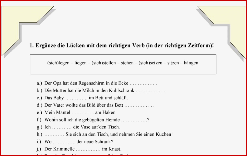 Arbeitsblätter Konjunktiv 1 Und 2 Mit Lösungen Worksheets