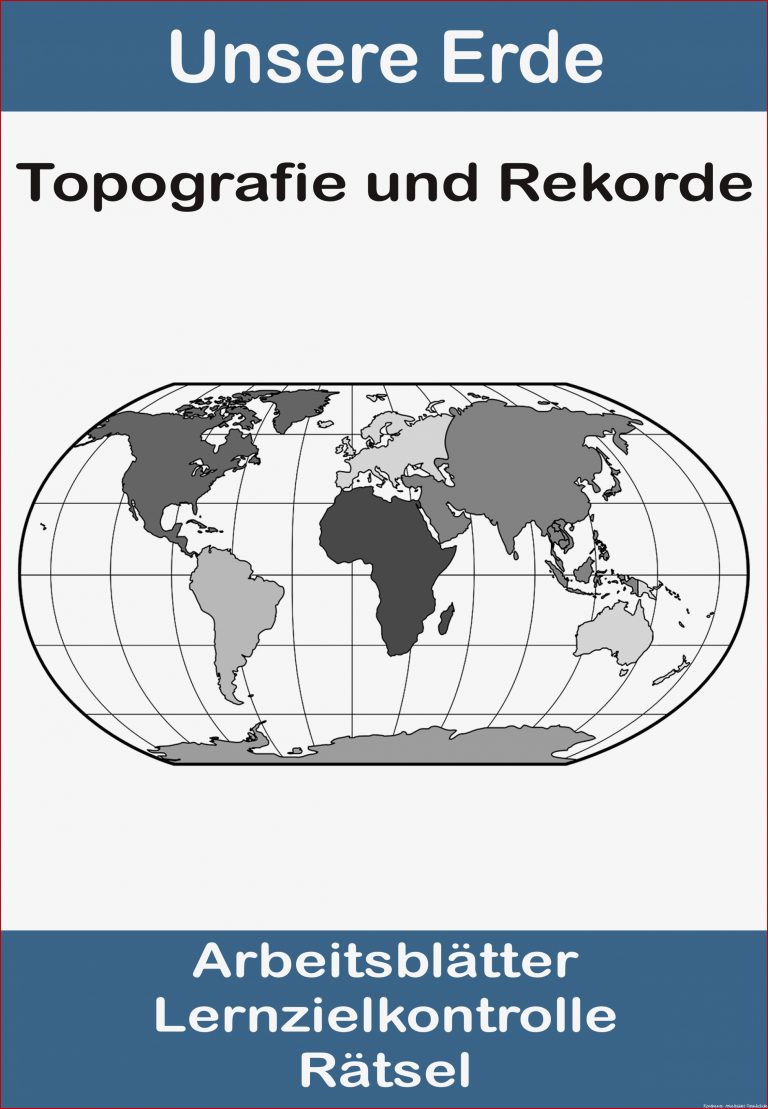 Arbeitsblätter Kontinente Und Ozeane Arbeitsblatt