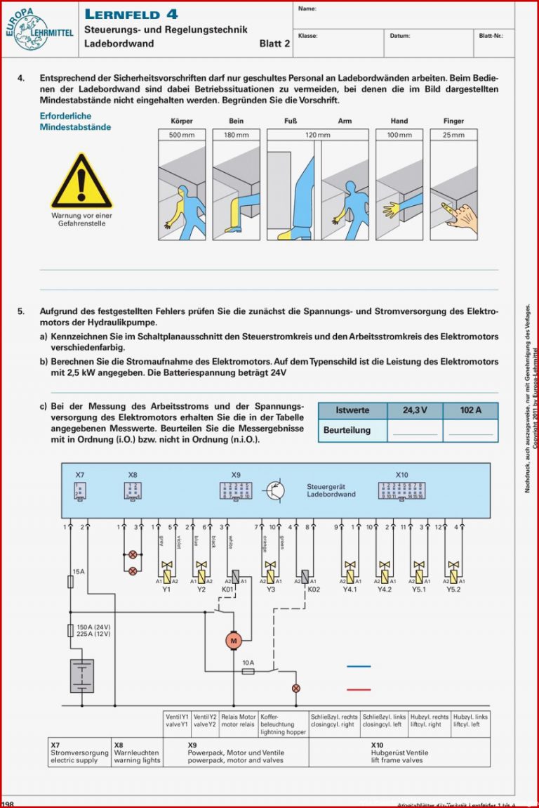 ArbeitsblÃ¤tter Kraftfahrzeugtechnik Lernfeld Pdf Kostenfreier Download