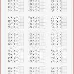 Arbeitsblätter Mathe Klasse 2 Multiplikation Worksheets