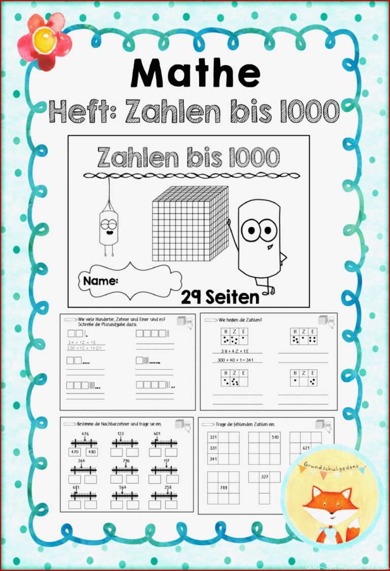 Arbeitsblätter Mathe Klasse 3 Geheimschrift