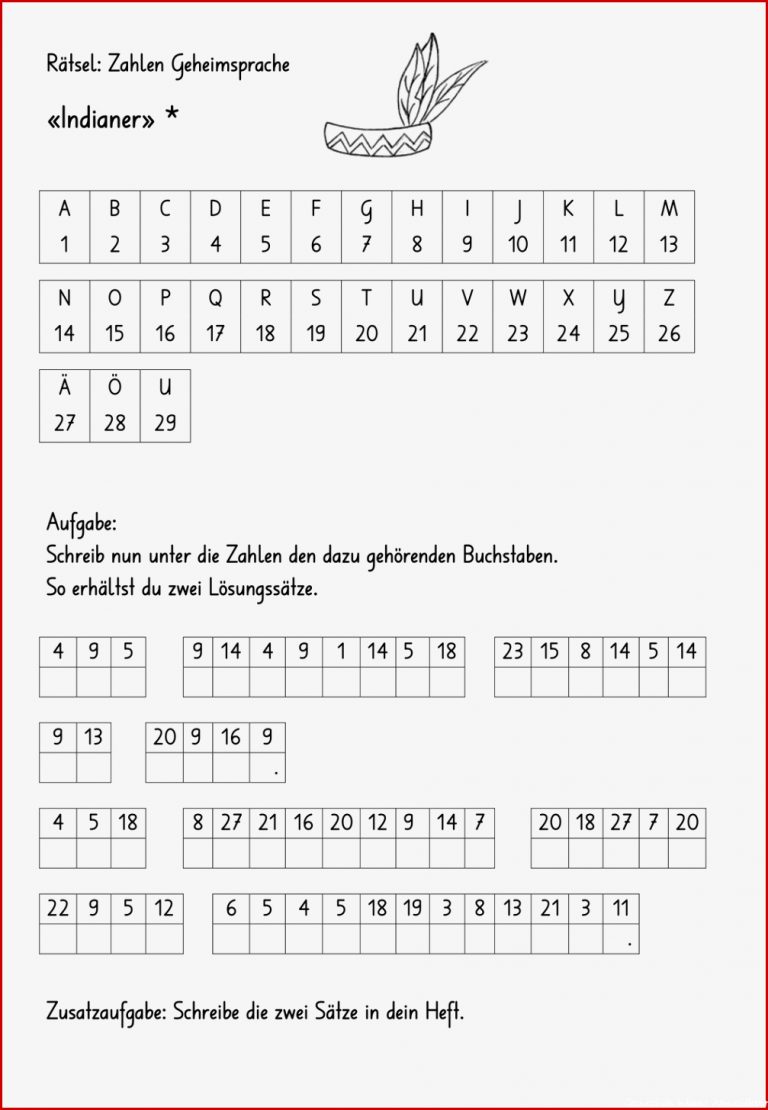 Arbeitsblätter Mathe Klasse 3 Geheimschrift William