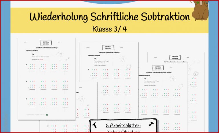 Arbeitsblätter Mathe Klasse 4 Wiederholung Worksheets