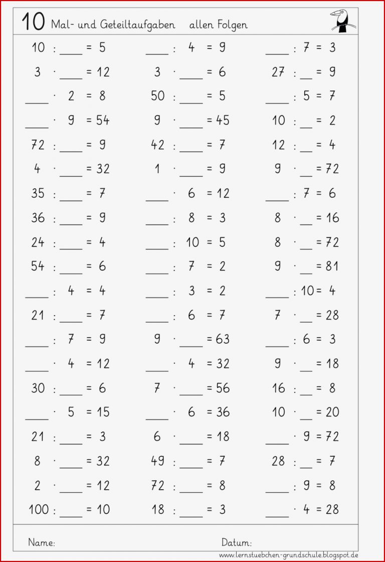 Arbeitsblätter Mathe Klasse 5 Division Worksheets