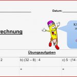 Arbeitsblätter Mathe Klasse 5 Klammerrechnung James