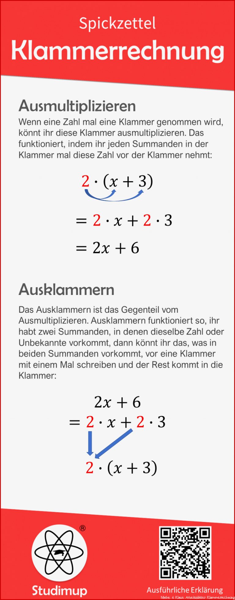 Arbeitsblätter Mathe Klasse 5 Klammerrechnung William