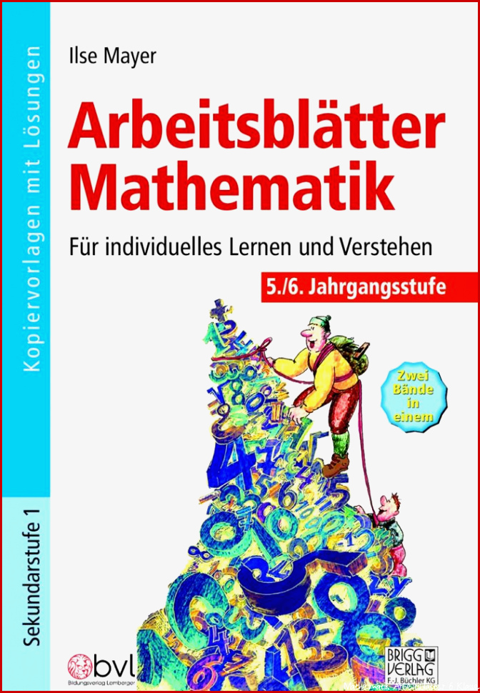 Arbeitsblätter Mathematik 5 6 Klasse für 32 8 EUR sichern