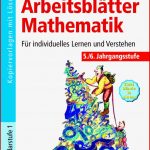 Arbeitsblätter Mathematik 5 6 Klasse Für 32 8 Eur Sichern