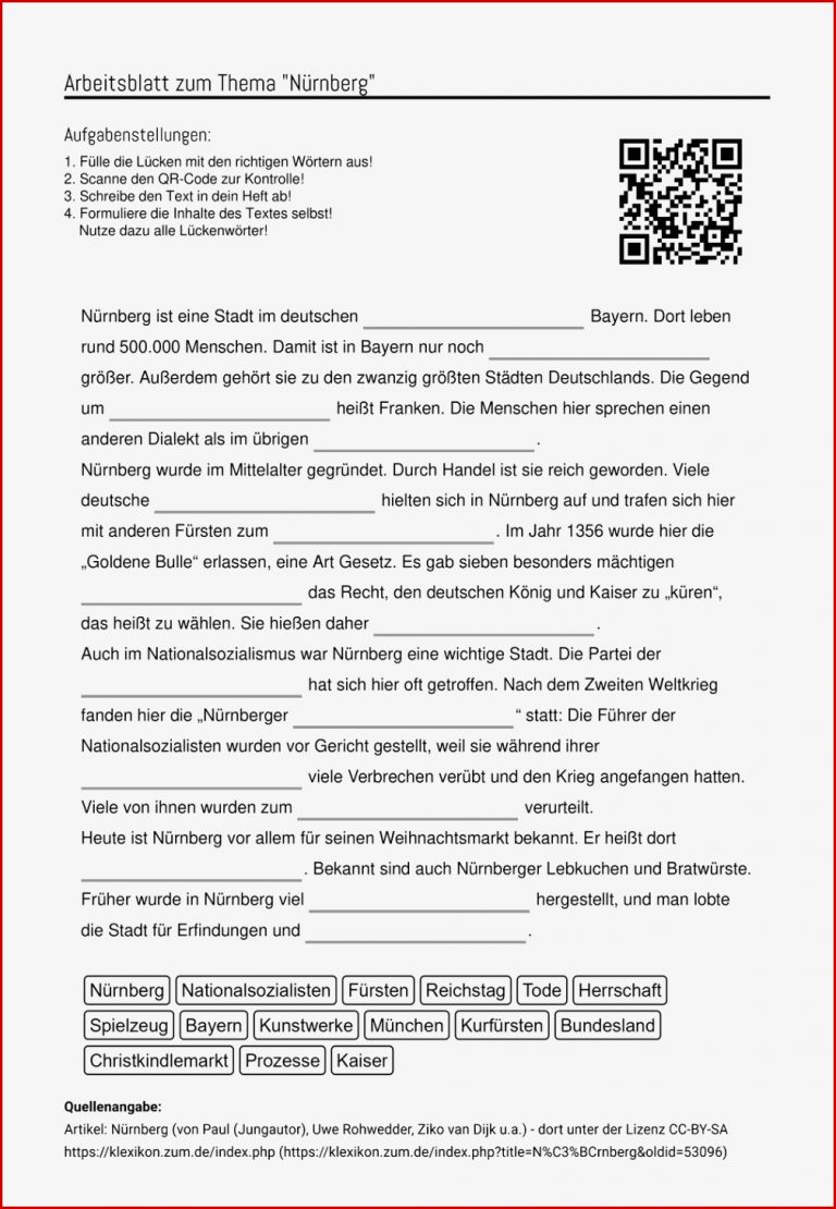 Arbeitsblätter Nationalsozialismus Hauptschule Worksheets