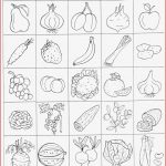 Arbeitsblätter Obst Und Gemüse Worksheets