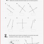 Arbeitsblätter Parallele Und Senkrechte Geraden