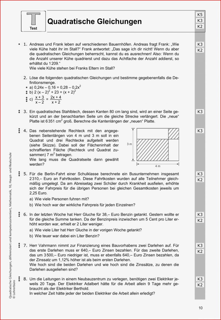 Arbeitsblätter · Sekundarstufe I · Lehrerbüro