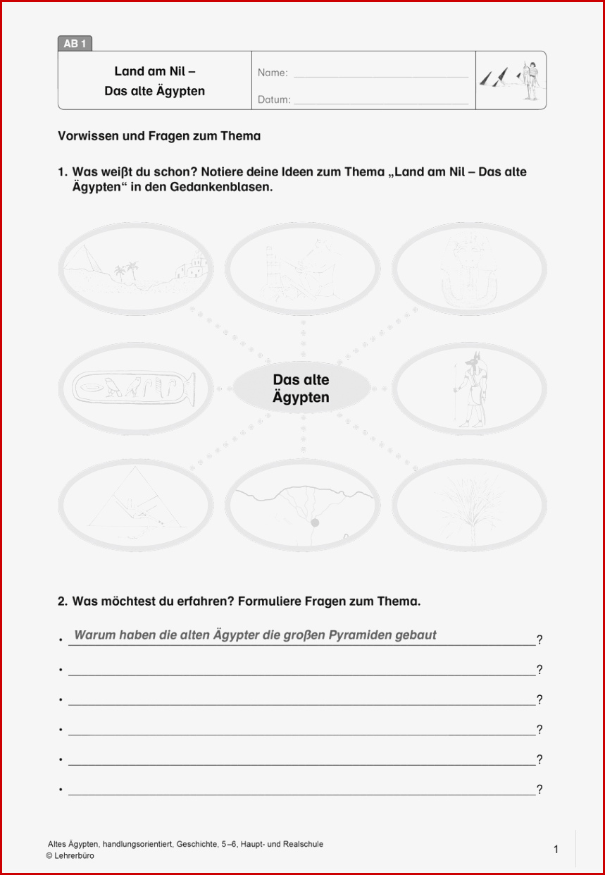 Arbeitsblätter · Sekundarstufe I · Lehrerbüro