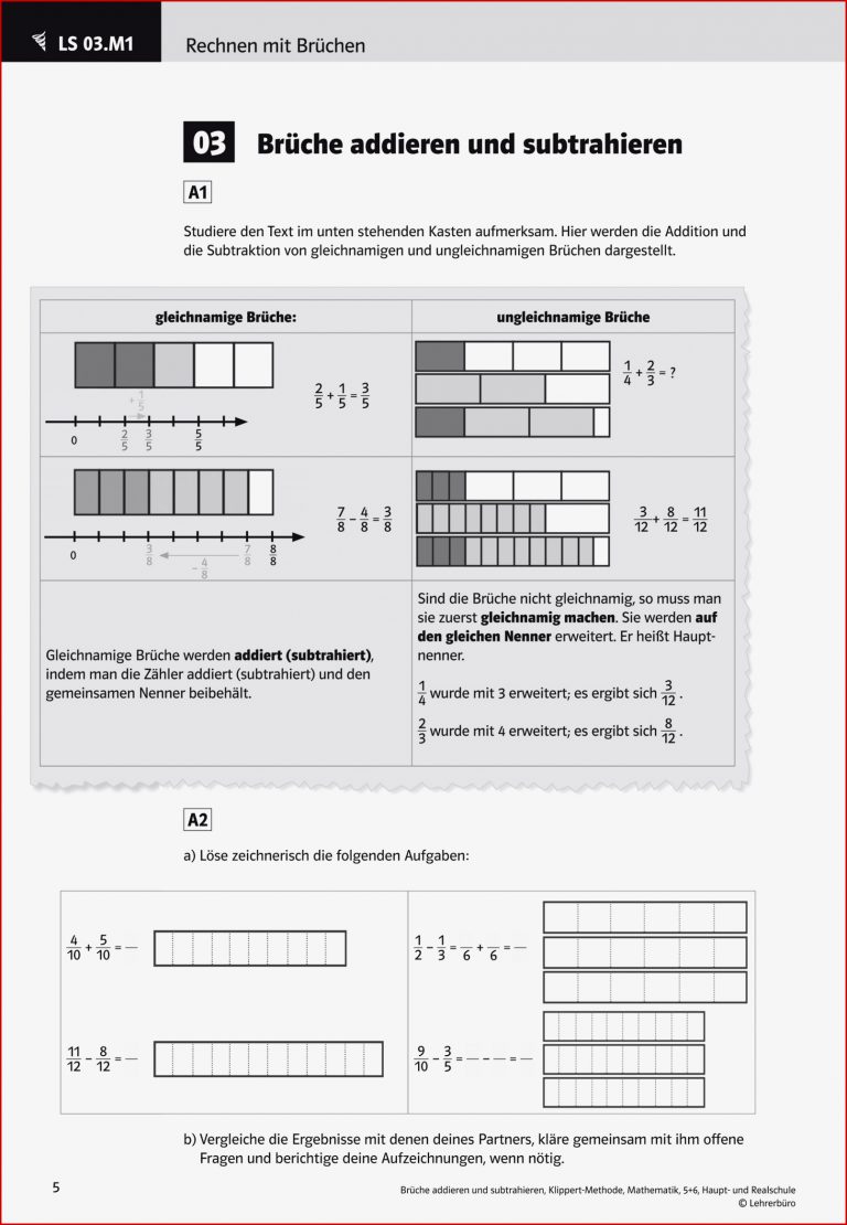 Arbeitsblätter · Sekundarstufe I · Lehrerbüro