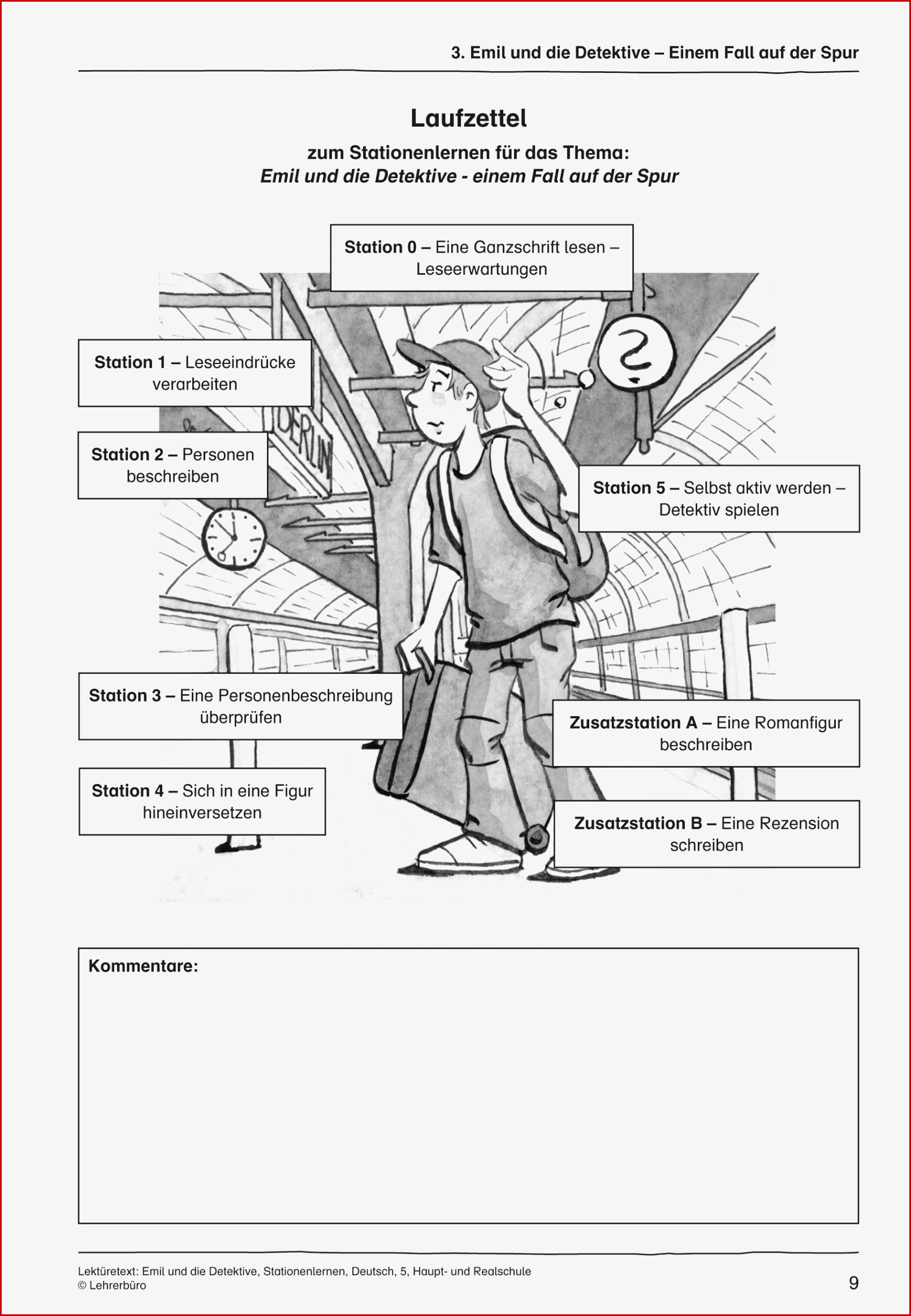 Arbeitsblätter · Sekundarstufe I · Lehrerbüro