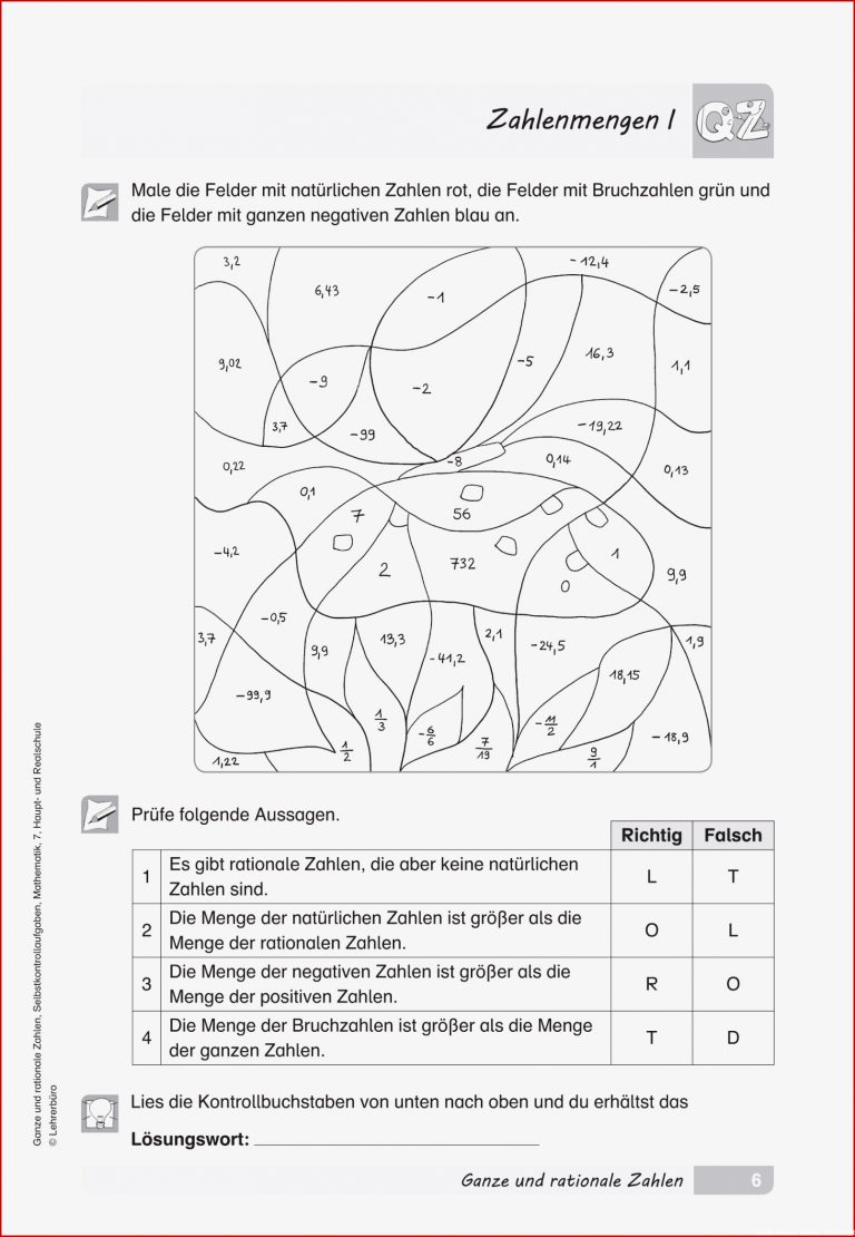 Arbeitsblätter · Sekundarstufe I · Lehrerbüro