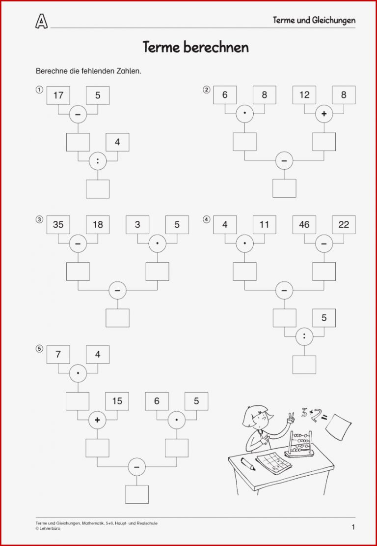 Arbeitsblätter · Sekundarstufe I · Lehrerbüro