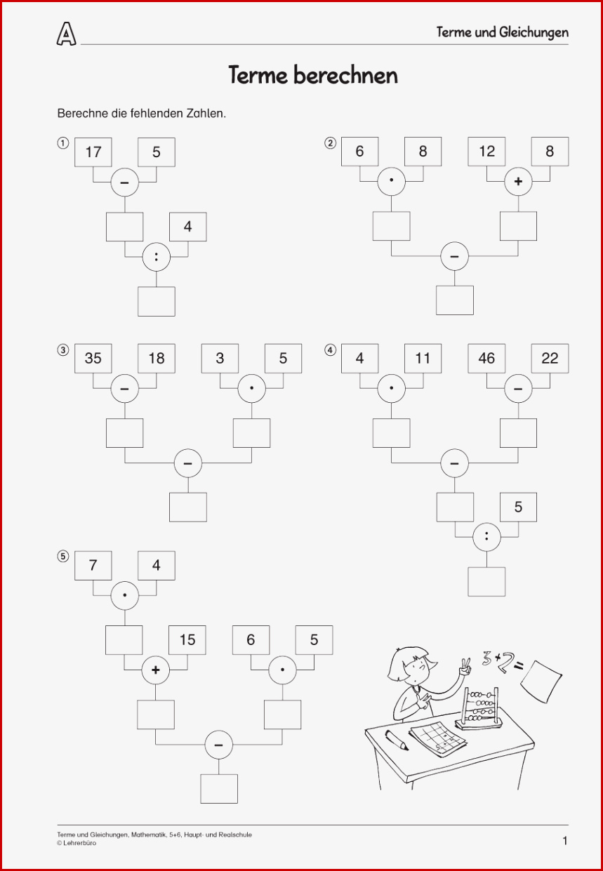 Arbeitsblätter · Sekundarstufe I · Lehrerbüro