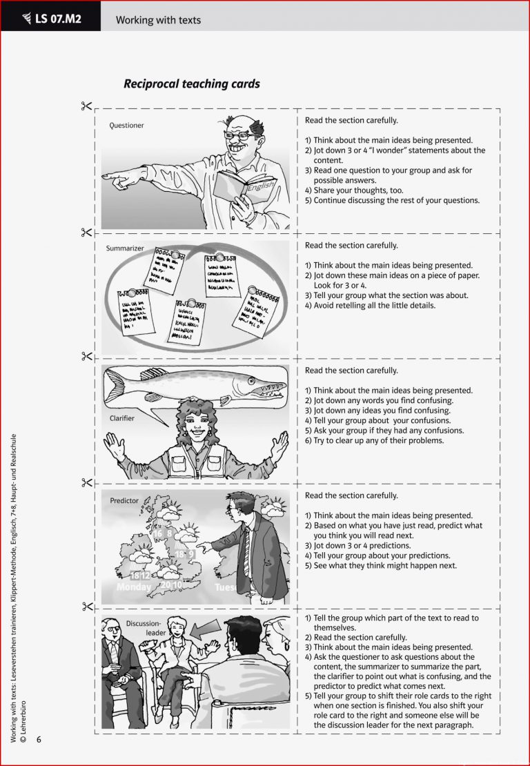 Arbeitsblätter · Sekundarstufe I · Lehrerbüro