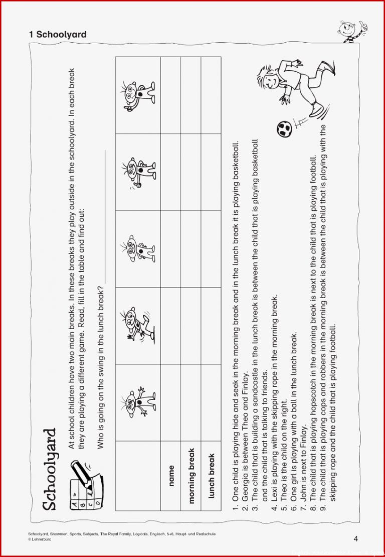 Arbeitsblätter · Sekundarstufe I · Lehrerbüro