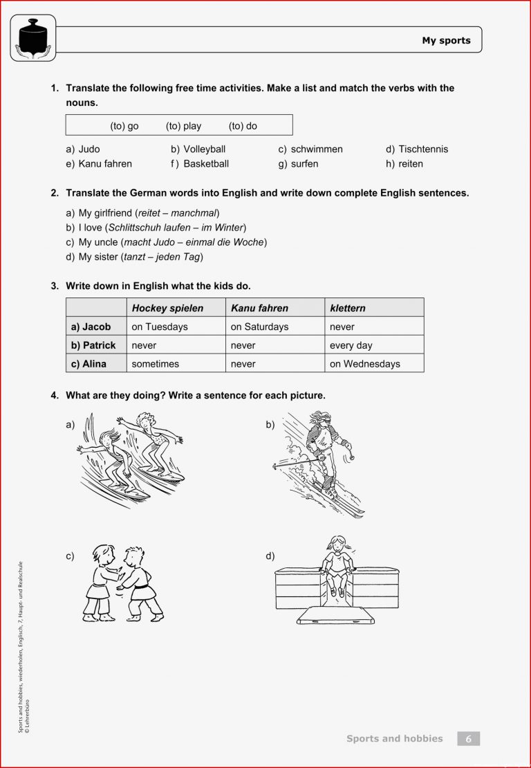 Arbeitsblätter · Sekundarstufe I · Lehrerbüro