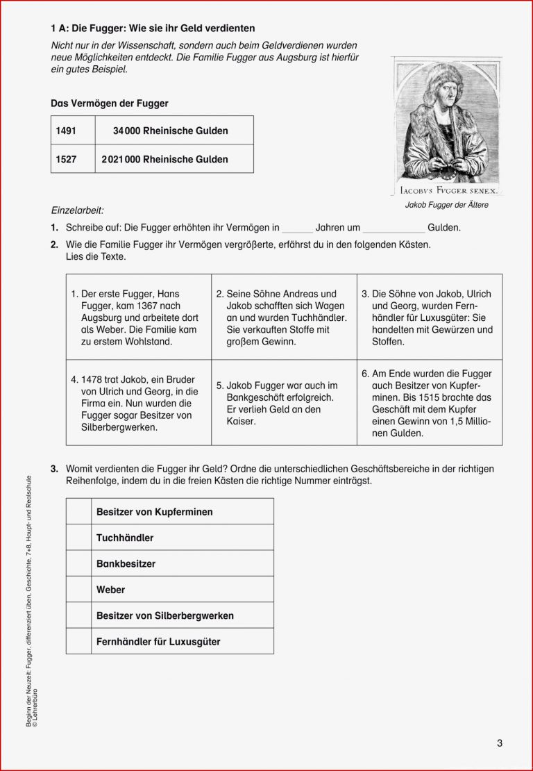 Arbeitsblätter · Sekundarstufe I · Lehrerbüro