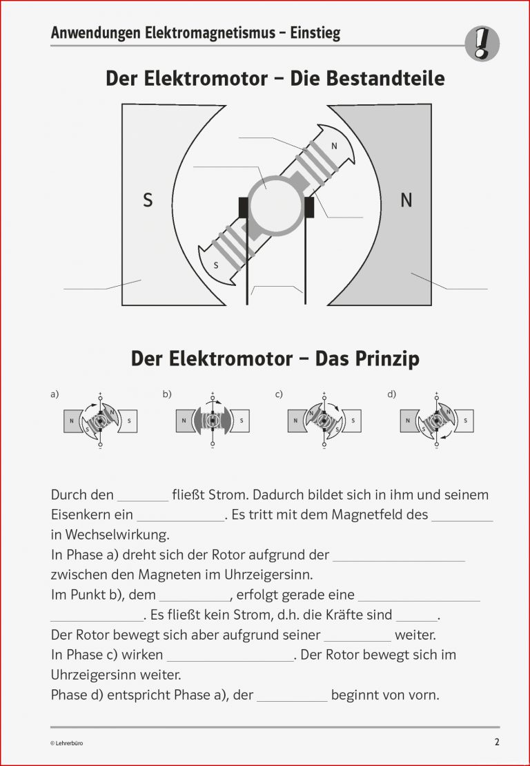 Arbeitsblätter · Sekundarstufe I · Lehrerbüro