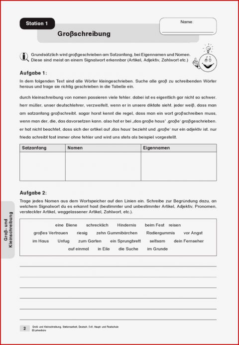 Arbeitsblätter · Sekundarstufe I · Lehrerbüro