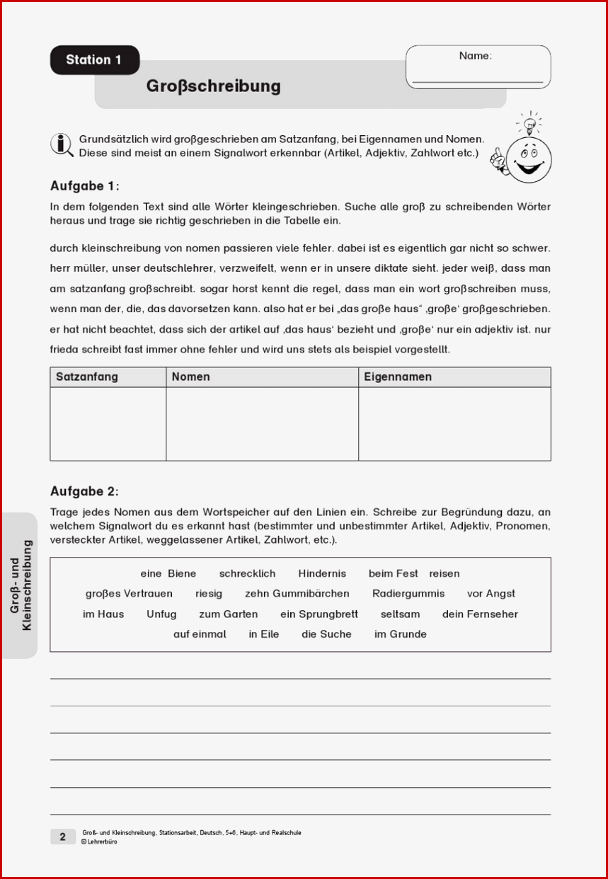 Arbeitsblätter · Sekundarstufe I · Lehrerbüro